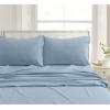 imageTribeca Living CHREVESNSHTW Deep Pocket Sheet Set Twin Xmas Eve SnowflakesPatchwork Plaid