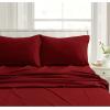 imageTribeca Living CHREVESNSHTW Deep Pocket Sheet Set Twin Xmas Eve SnowflakesXmas Eve Snowflakes
