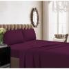 imageTribeca Living Crisp and Smooth Egyptian Cotton Percale Solid Sheets and Pillowcase Set Extra Deep Pocket 350 Thread Count 4Piece Luxury Bedding California King Light IvoryLight Ivory