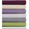 imageTribeca Living Crisp and Smooth Egyptian Cotton Percale Solid Sheets and Pillowcase Set Extra Deep Pocket 350 Thread Count 4Piece Luxury Bedding California King Light IvoryLight Ivory