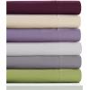 imageTribeca Living Crisp and Smooth Egyptian Cotton Percale Solid Sheets and Pillowcase Set Extra Deep Pocket 350 Thread Count 4Piece Luxury Bedding California King Light IvoryLight Ivory