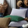 imageTribeca Living Crisp and Smooth Egyptian Cotton Percale Solid Sheets and Pillowcase Set Extra Deep Pocket 350 Thread Count 4Piece Luxury Bedding California King Light IvoryEarth Oak