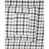 imageTribeca Living DBPL200EDSSTW 200GSM Micro Plaid Printed Flannel Sheet Set Twin MulticolorPlaid Black Grey