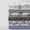 imageTribeca Living Cotton Flannel Standard Pillowcases UltraSoft Portuguese Printed Flannel Bedding Set of 2 Elsa SnowflakesElsa Snowflakes