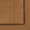 imageTribeca Living Queen Fitted Sheet Soft Egyptian Cotton Sateen Solid Sheets Extra Deep Pocket 500 Thread Count Luxury Bedding IvoryCaf