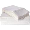 imageTribeca Living 500 Thread Count Extra Deep Pocket 6Piece Egyptian Cotton Sheet Set White Cal King White