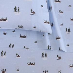 imageTribeca Living Cotton Flannel Standard Pillowcases UltraSoft Portuguese Printed Flannel Bedding Set of 2 Elsa SnowflakesElsa Snowflakes