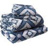imageTribeca Living 100 Cotton Flannel Sheet Set  200 GSM Deep Pocket Ultra Soft ampamp Cozy Full Deer Toile CharcoalDamask