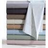 imageTribeca Living California King Bed Sheet Set Soft Egyptian Cotton Sateen Solid Sheets and Pillowcase Set Extra Deep Pocket 800 Thread Count 4Piece Luxury Bedding WhiteCaf