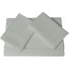 imageTribeca Living Luxury 800 Thread Count California King Sheet Set 100 Egyptian Cotton Sateen Deep Pocket Sheets Soft ampamp Breathable Elegant Hemstitched Design  TaupeSilver Grey