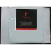 imageTribeca Living Egyptian Cotton Sateen 800 Thread Count Hemstitched Deep Pocket Sheet Set King Blue