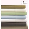 imageTribeca Living Egyptian Cotton Sateen 800 Thread Count Hemstitched Deep Pocket Sheet Set King Blue
