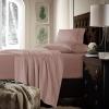 imageTribeca Living King Bed Sheet Set Soft Cotton Sateen Solid Sheets and Pillowcase Set Extra Deep Pocket 750 Thread Count 4Piece Luxury Bedding WhiteSalmon