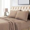 imageTribeca Living Luxury 800 Thread Count California King Sheet Set 100 Egyptian Cotton Sateen Deep Pocket Sheets Soft ampamp Breathable Elegant Hemstitched Design  LavenderCafe