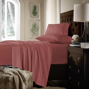 imageTribeca Living King Bed Sheet Set Soft Cotton Sateen Solid Sheets and Pillowcase Set Extra Deep Pocket 750 Thread Count 4Piece Luxury Bedding WhiteTerra Cottoa
