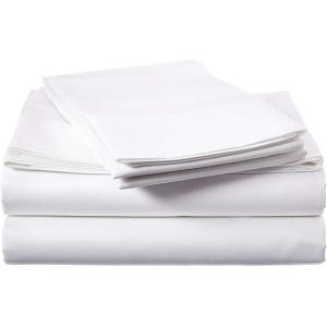 imageTribeca Living Luxury 800 Thread Count California King Sheet Set 100 Egyptian Cotton Sateen Deep Pocket Sheets Soft ampamp Breathable Elegant Hemstitched Design  LavenderWhite