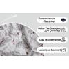 imageTribeca Living Cotton Flannel King Pillowcases UltraSoft Portuguese Printed Flannel Bedding Set of 2 Chiara LeavesChiara Leaves
