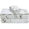 imageTribeca Living Cotton Flannel King Pillowcases UltraSoft Portuguese Printed Flannel Bedding Set of 2 Chiara LeavesHarmony Multi