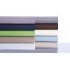 imageTribeca Living Cotton Queen Duvet Cover Set 750 Thread Count 3 Piece Set Includes Plain Oversized Queen Duvet Cover ampamp Two Sham Pillowcases WhiteChocolate