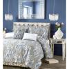imageTribeca Living Casablanca 5Piece Cotton Floral Duvet Cover Set QueenMulticolor