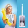 imageMarbarsse Bathroom Toilet Bowl Brush and Holder Curved Design Toilet Brush for Deep Cleaning Under Rim Best Toilet Brush Set Easy Handy CompactToilet BowlCleaner Brush for Bathroom 2 Pack2 Pack