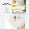 imageMarbrasse Auto Flip Olive Oil Dispenser Bottle20 OZ Leakproof Condiment Container With Automatic Cap and StopperNonDrip SpoutNonSlip Handle for Kitchen Cooking BrownWhite