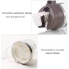 imageMarbrasse Auto Flip Olive Oil Dispenser Bottle20 OZ Leakproof Condiment Container With Automatic Cap and StopperNonDrip SpoutNonSlip Handle for Kitchen Cooking Brown1 Pcs White  1 Pcs Brown