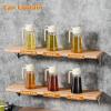 imageMarbrasse Auto Flip Olive Oil Dispenser Bottle20 OZ Leakproof Condiment Container With Automatic Cap and StopperNonDrip SpoutNonSlip Handle for Kitchen Cooking BrownBeige