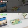 imageMarbrasse Expandable Desk Drawer Organizer Mesh Drawer Organizer Tray with 10 Adjustable Compartments Desk Organizers and Accessories 5 Dividers Drawer for Office Supplies Makeup ampamp Vanity BlackExpandableGreen