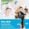 imageMarbrasse High Pressure Shower Head 3Settings Handheld Showerhead with ONOff Full Shutoff Push Button and Switch to Control Flow AngleAdjustable Water Saving Body SpraysChromeMatte Black