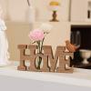 imageMarbrasse Plant Propagation Stations with Wooden Stand Desktop Plant Terrarium Holder Bulb Vase Glass Vase Container with Metal Swivel Holder for Hydroponics of Home Garden Office Decor Lover GiftsPlant Terrarium  Home