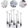 imageMarbrasse Retractable Cup Drying Rack Drinking Glass and Sports Bottle Drainer Stand Plastic Bag Dryer with NonSlip Bottom for Kitchen Countertop2p