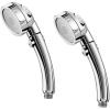 imageMarbrasse High Pressure Shower Head 3Settings Handheld Showerhead with ONOff Full Shutoff Push Button and Switch to Control Flow AngleAdjustable Water Saving Body SpraysChromeChrome  2Pack