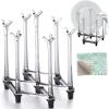imageMarbrasse Retractable Cup Drying Rack Drinking Glass and Sports Bottle Drainer Stand Plastic Bag Dryer with NonSlip Bottom for Kitchen Countertop1p