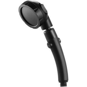 imageMarbrasse High Pressure Shower Head 3Settings Handheld Showerhead with ONOff Full Shutoff Push Button and Switch to Control Flow AngleAdjustable Water Saving Body SpraysChromeMatte Black