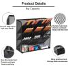 imageMarbrasse Mesh Desk Organizer MultiFunctional Pen Holder Desktop Stationary Organizer Storage Rack for School Home Office Art Supplies Mesh Pen HolderMesh Pen Holder