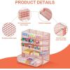 imageMarbrasse Mesh Desk Organizer MultiFunctional Pen Holder Desktop Stationary Organizer Storage Rack for School Home Office Art Supplies Mesh Pen HolderRose Gold Pen Holder with Drawer