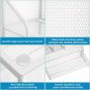 imageMarbrasse Mesh Pen Holder for Desk MultiFunctional Pencil Organizer with Drawer Desk Organizers and Accessories for Office Art Supplies BlackWhite