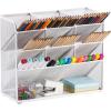 White Mesh Pen Holder