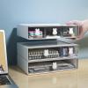 imageMarbrasse Desk Organizer with 6 Drawers 3 Tier Stackable Storage Drawers Plastic Makeup Storage Office Organizers and Storage Desk Storage Box for Office School Home3 Tier Stackable Storage Drawers