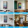 imageMarbrasse Wall File Holder 10Tier Hanging Wall File Organizer for Papers Files Clipboard ampamp Magazine Organizer Wall Mount File Holder Great for Office Home Black11 tier  Black