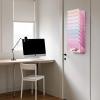 imageMarbrasse Wall File Holder 10Tier Hanging Wall File Organizer for Papers Files Clipboard ampamp Magazine Organizer Wall Mount File Holder Great for Office Home Black11 tier  Pink