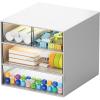 White & 4 Drawers