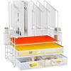 White Mesh Vertical File Folder - 02