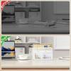 imageMarbrasse Mail Organizer for Desk 3Slot Mesh Metal Mail Holder countertop Letter Holder Office Desktop Envelope and Document Storage Rack BlackWhite