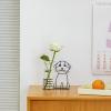 imageMarbrasse Desktop Glass Planter Hydroponics VasePlanter Bulb Vase with Holder for Home DecorationModern Creative Cat Plant Terrarium Stand Scindapsus Container Lovely CatA101shuipei001