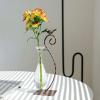 imageMarbrasse Desktop Glass Vase Creative Bird with Heart Planter Vase Glass Vases for Plants Plant Terrarium Stand for Modern Office Home DecorationsWater Drop Vase