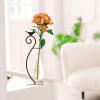 imageMarbrasse Desktop Glass Vase Creative Bird with Heart Planter Vase Glass Vases for Plants Plant Terrarium Stand for Modern Office Home DecorationsWater Drop Vase