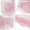 imageMarbrasse Desk Organizers and Accessories 5Tier Paper Letter Tray Organizer with File Holder Mesh File Organizer for Desk Office Desk Accessories ampamp Organization for Supplies BlackPink