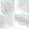 imageMarbrasse Desk Organizers and Accessories 5Tier Paper Letter Tray Organizer with File Holder Mesh File Organizer for Desk Office Desk Accessories ampamp Organization for Supplies BlackWhite